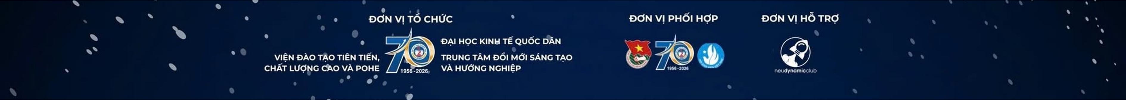 Olympic Khởi Nghiệp 2026 (SO 2026): NEU & Ban Tổ Chức